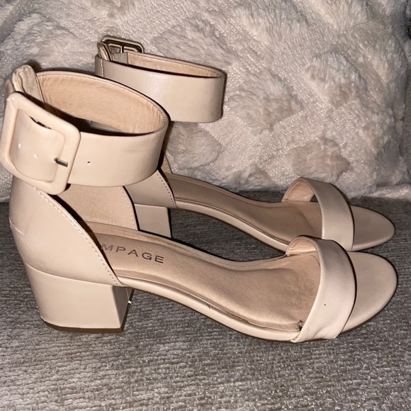 Nude kitten 2 strap heel - Picture 2 of 4